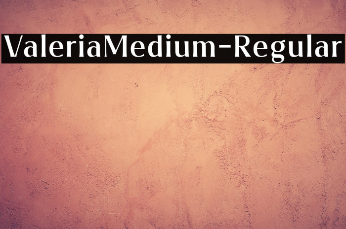 ValeriaMedium-Regular Example 3