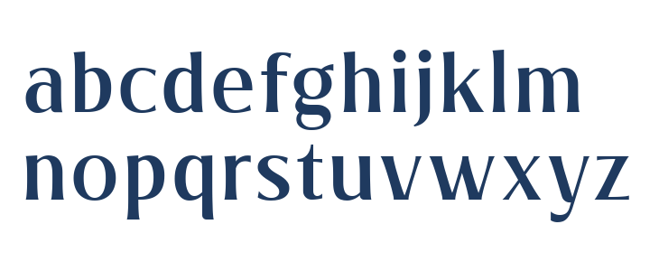 ValeriaMedium-Regular Lowercase