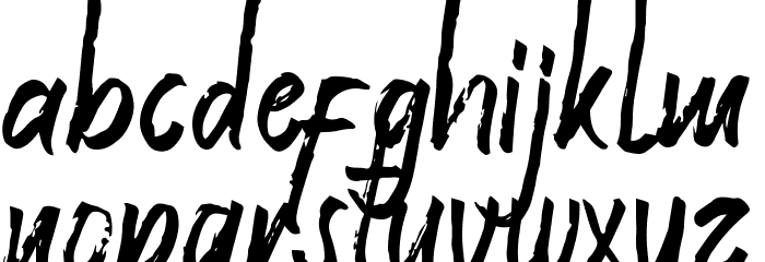 Valeriana Demo Font LOWERCASE
