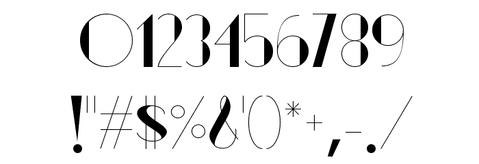 Valerie Medium Font OTHER CHARS