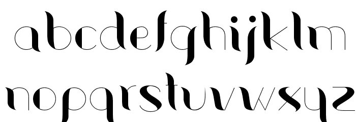 Valerie Medium Font LOWERCASE