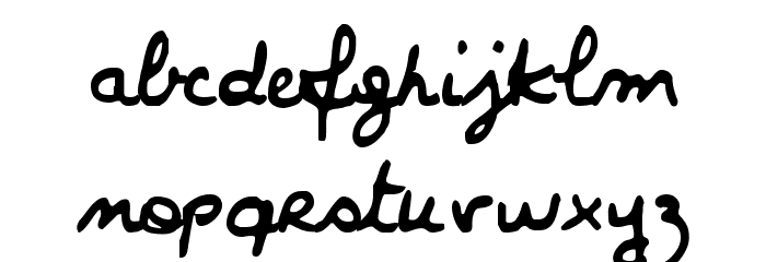 Valerie Font LOWERCASE