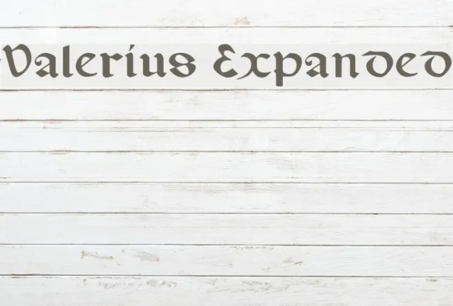 Valerius Expanded Example 1