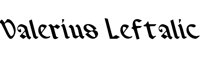 Valerius Leftalic  لخطوط تنزيل