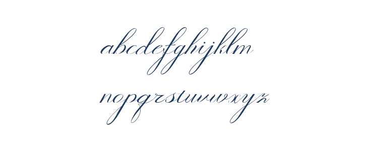 ValetiaScript Lowercase