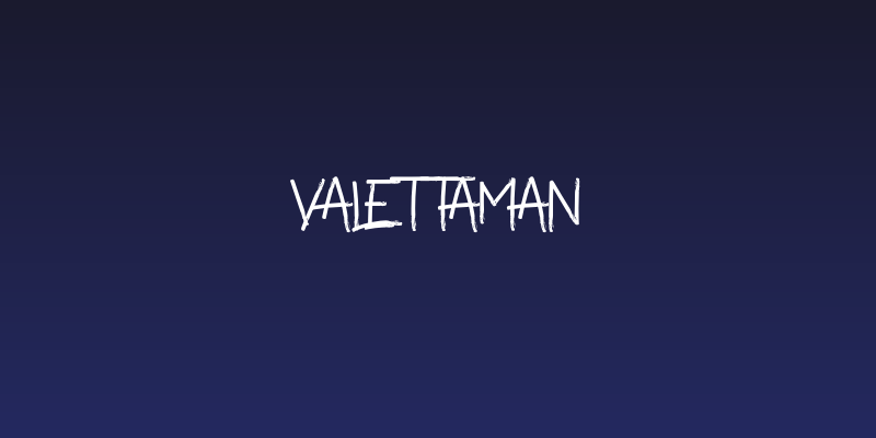 ValettaMan Social Header