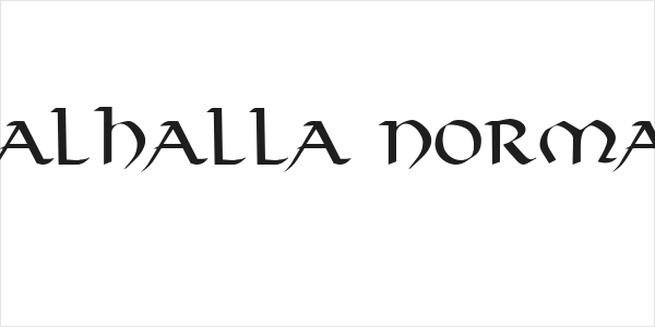 Valhalla Normal Logo