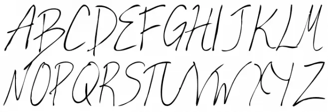 Valia Truelight 字体 大写