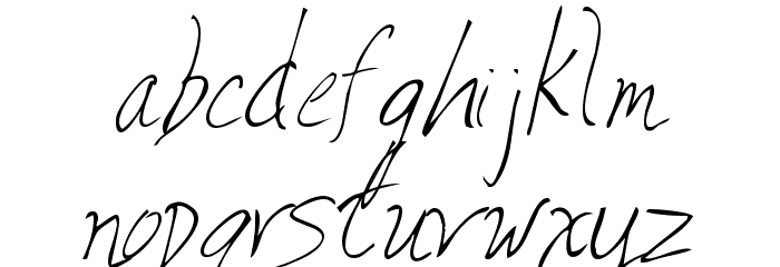 Valia Truelight Font LOWERCASE