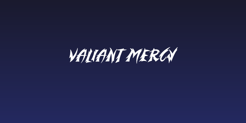 Valiant Mercy Social Header
