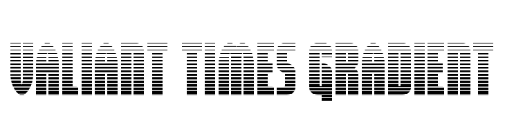 Valiant Times Gradient  لخطوط تنزيل