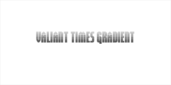 Valiant Times Gradient Logo