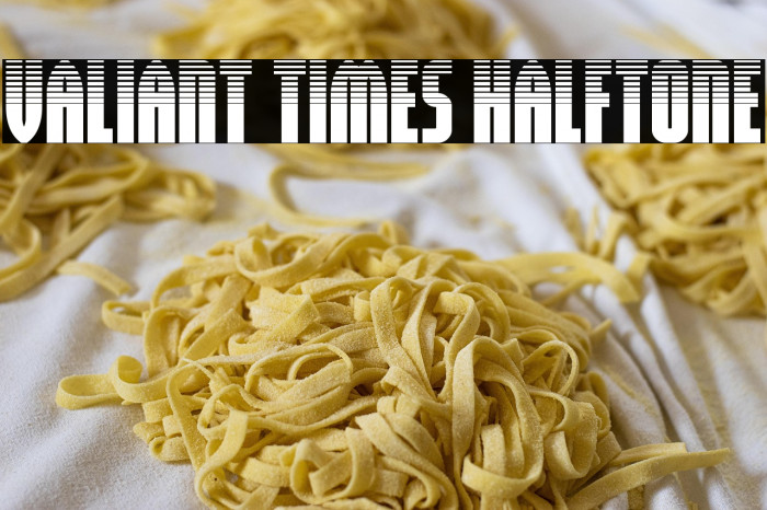 Valiant Times Halftone Example 2