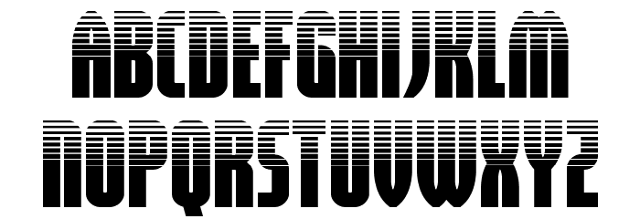 Valiant Times Halftone Font LOWERCASE