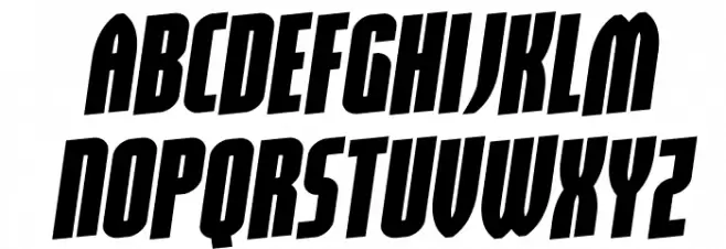 Valiant Times Rotalic Schriftart Kleinbuchstaben