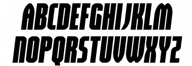 Valiant Times Semi-Italic フォント 小文字