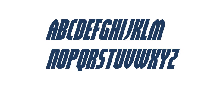 Valiant Times Super-Italic Lowercase