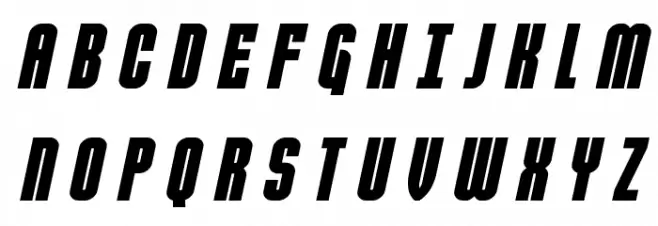 Valiant Times Title Italic خط أحرف كبيرة