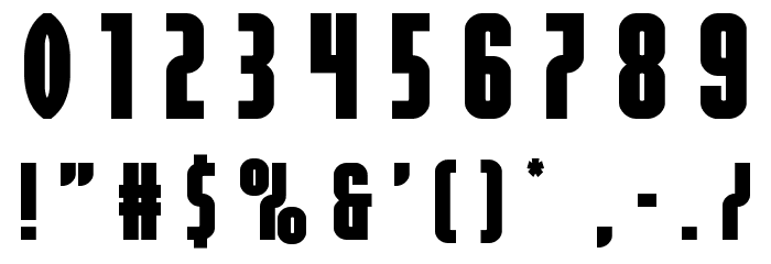 Valiant Times Title Font OTHER CHARS