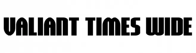 Valiant Times Wide 
