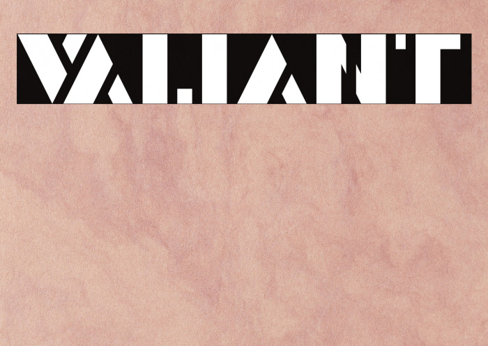 Valiant Font examples