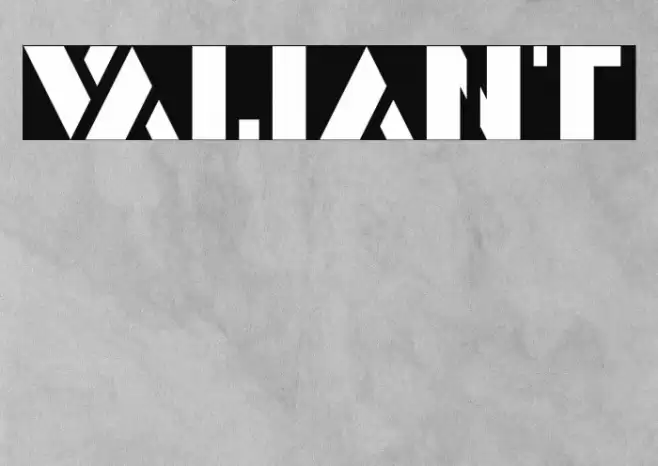 Valiant Caratteri examples