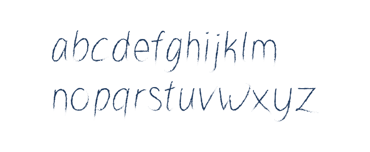 Valibrush Lowercase