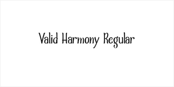Valid Harmony Regular Logo