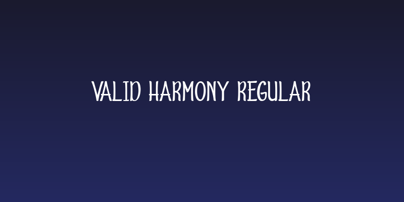 Valid Harmony Regular Social Header
