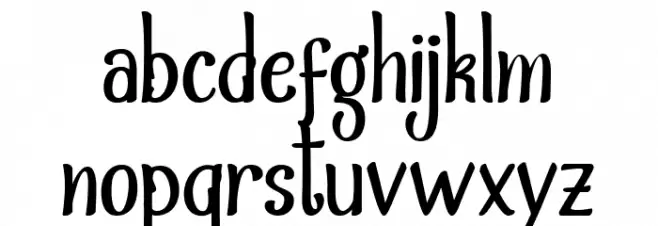 Valid Harmony Regular フォント 小文字