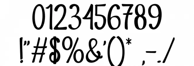 ValidHarmony-Regular Font OTHER CHARS