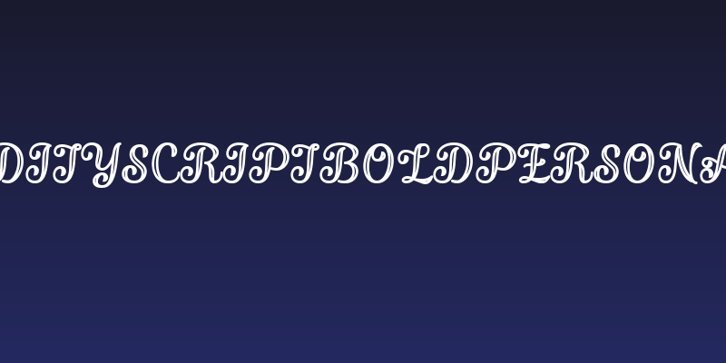 ValidityScriptBoldPERSONALUSE Social Header