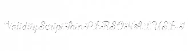 ValidityScriptThinPERSONALUSE-I 