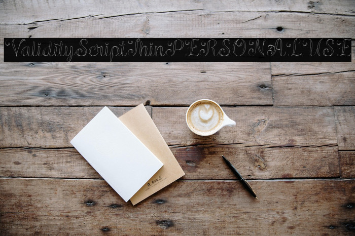 ValidityScriptThinPERSONALUSE Example 3