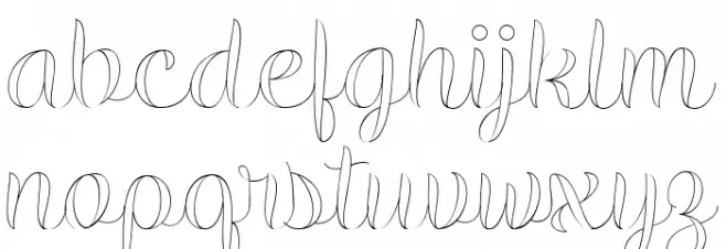 ValidityScriptThinPERSONALUSE Шрифта строчной