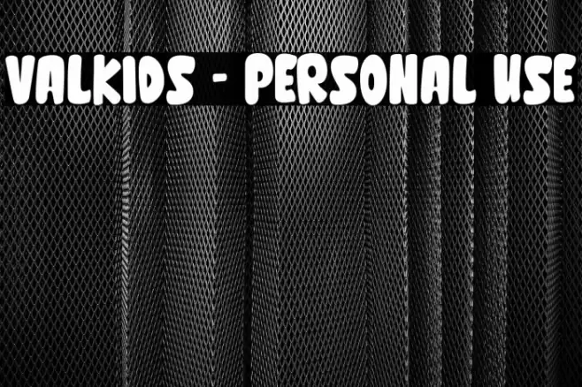 Valkids - Personal use Polices examples