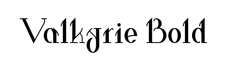 Valkyrie Bold  Fuentes Gratis Descargar