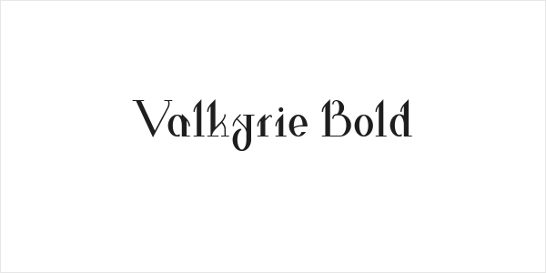Valkyrie Bold Logo