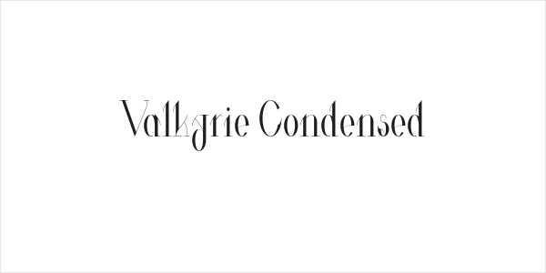 Valkyrie Condensed Logo