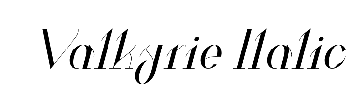 Valkyrie Italic  フリーフォントのダウンロード