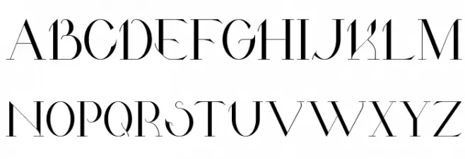Valkyrie Regular 字体 大写
