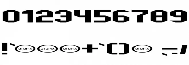 Valkyro Font OTHER CHARS