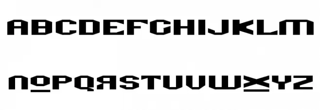 Valkyro Font UPPERCASE