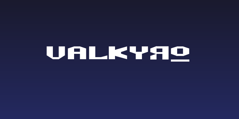 Valkyro Social Header