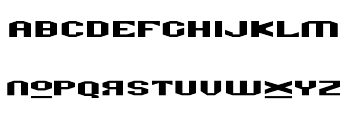 Valkyro Font LOWERCASE