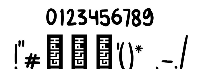 Vallato-Regular Font OTHER CHARS
