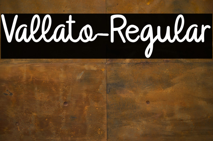 Vallato-Regular Example 1