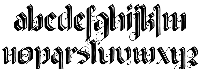 Valldemar Font LOWERCASE