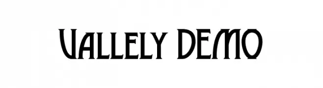Vallely DEMO  Frei Schriftart Herunterladen