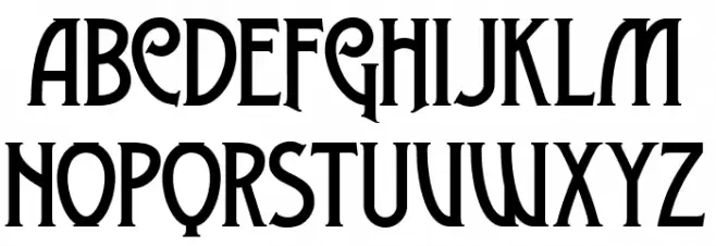 Vallely DEMO Font Litere mari